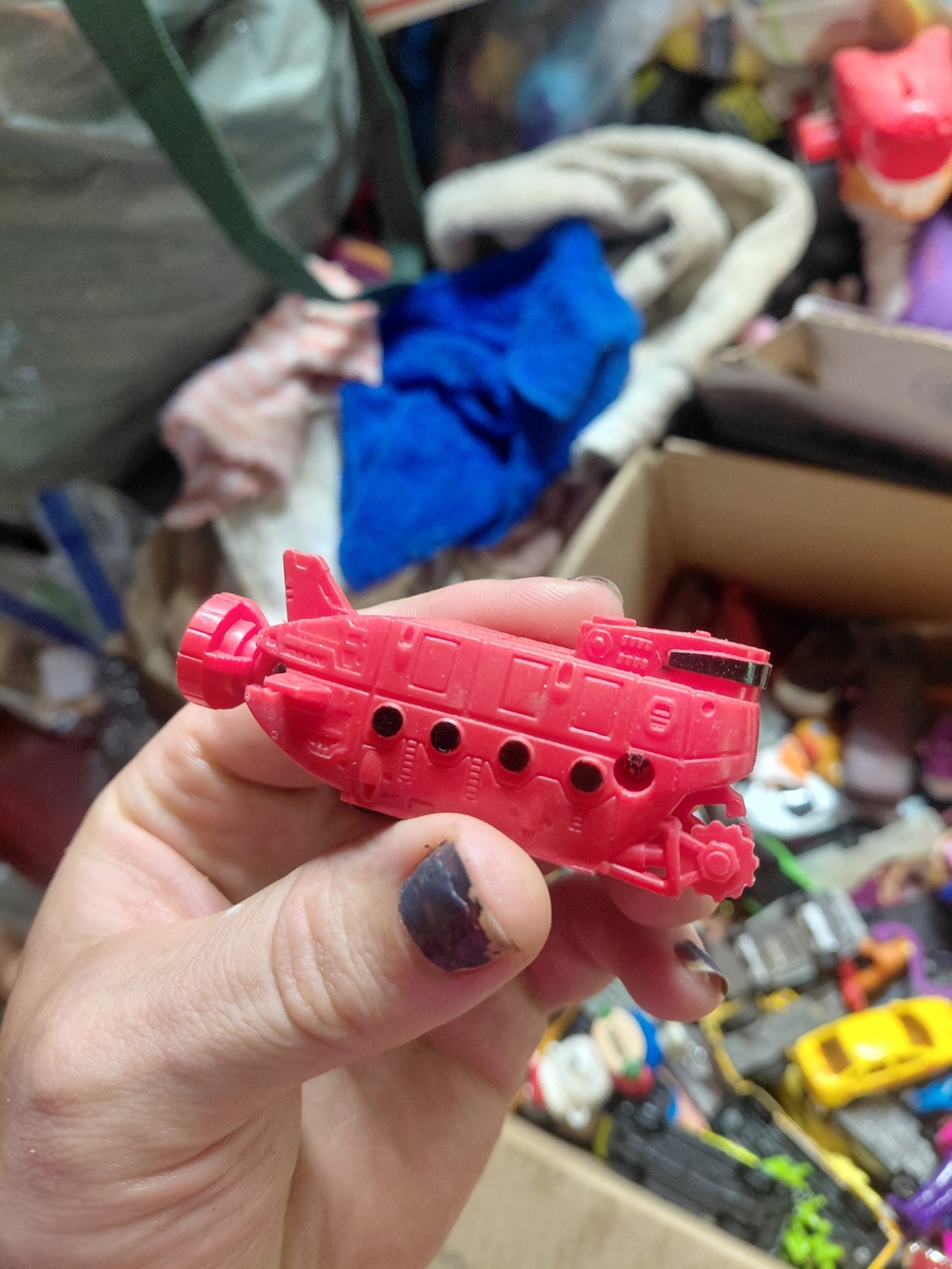 Kid Connection Shark Transporter Play Set Submarine- red- only submarine